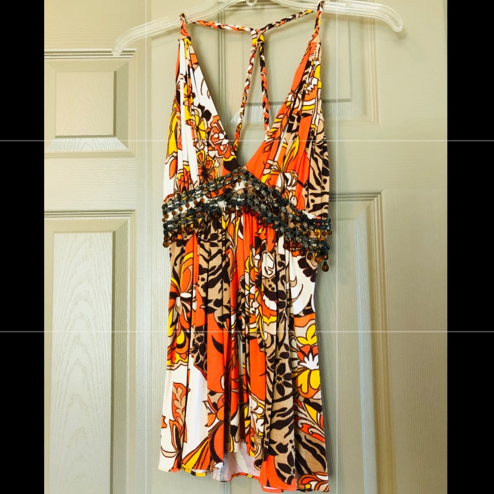 Beautiful beaded Top.
